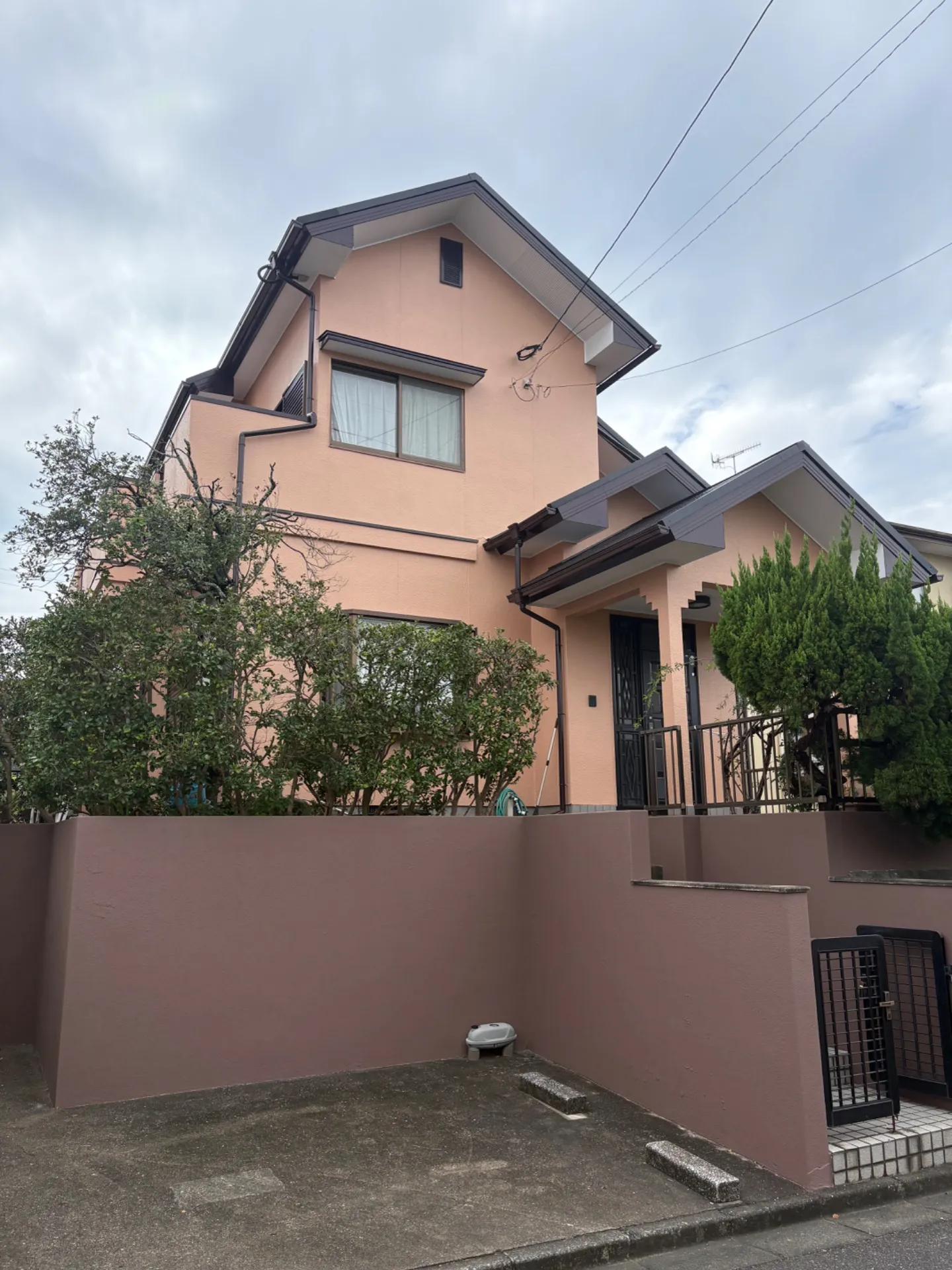 大野城市W様邸外壁・屋根塗装工事