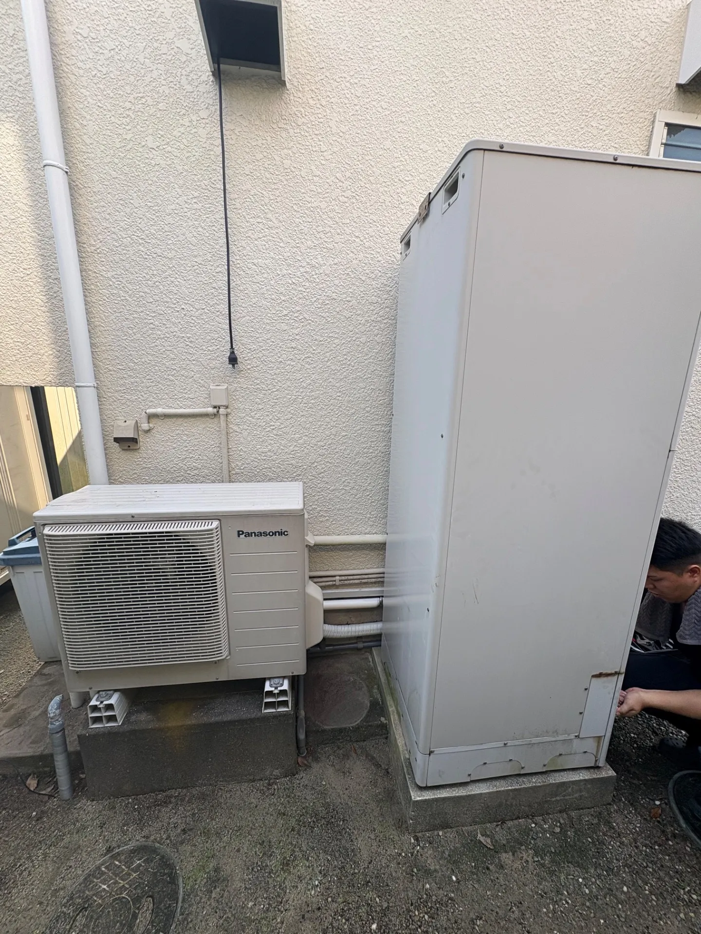 大野城市Y様邸エコキュート交換工事