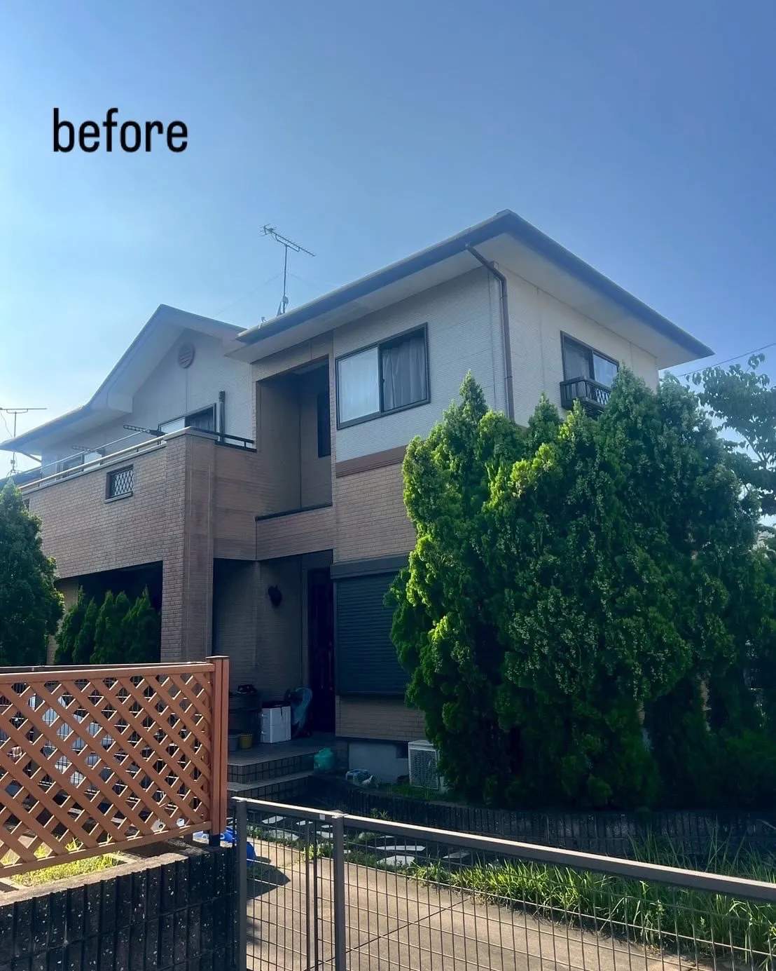 福岡県宇美町S様邸外壁塗装工事