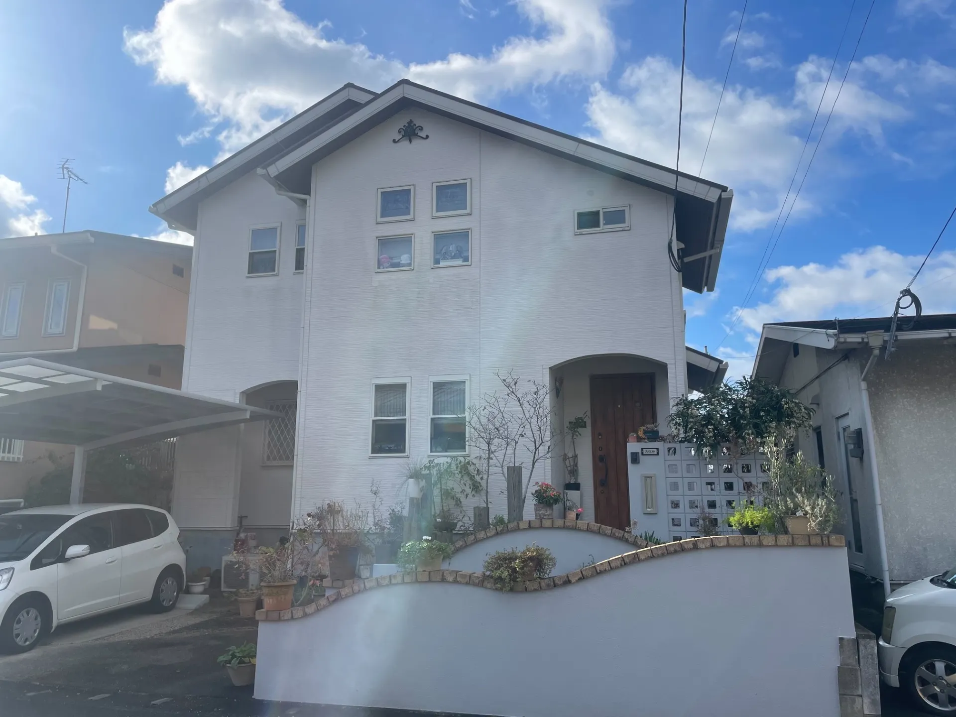 福岡市東区K様邸外壁塗装工事