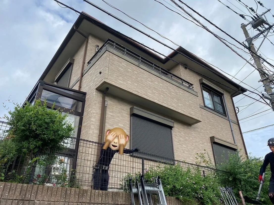 福岡市東区T様邸外壁塗装工事