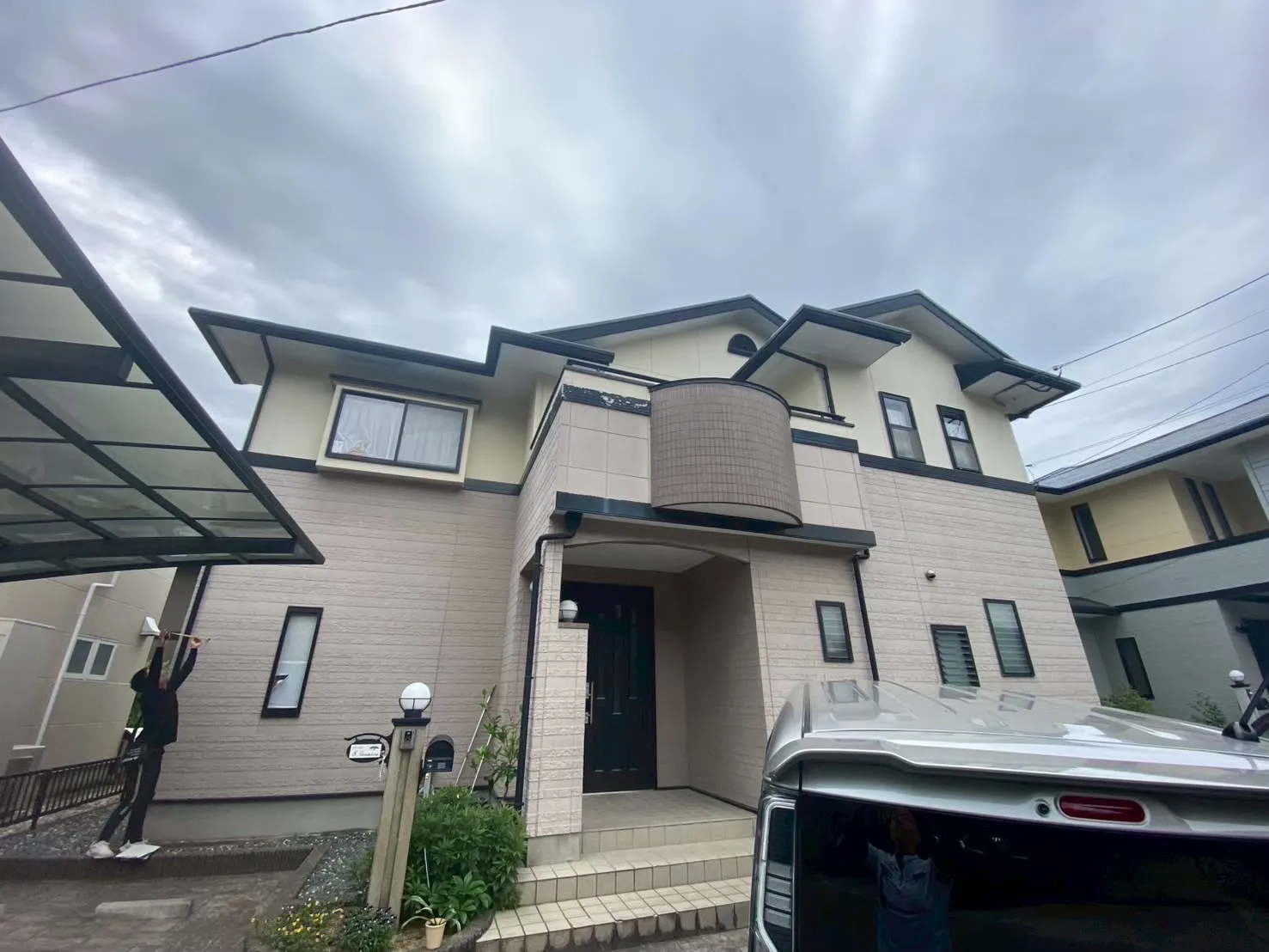 福岡県飯塚市I様邸外壁塗装工事
