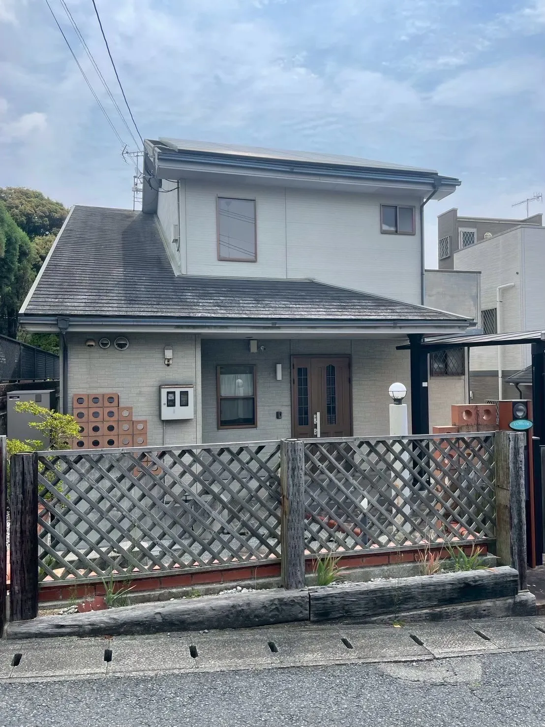 福岡県田川市F様邸外壁塗装工事