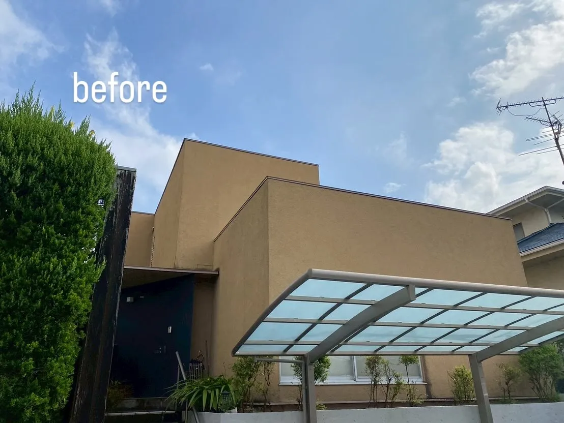 🏠✨福岡市南区のK様邸で、屋根と外壁の塗装工事を担当させてい...