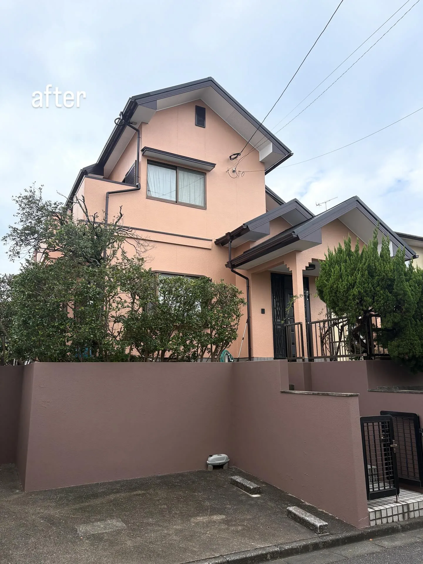 🎨🏠✨ 大野城市のW様邸にて、外壁、屋根塗装、そして外塀工事...