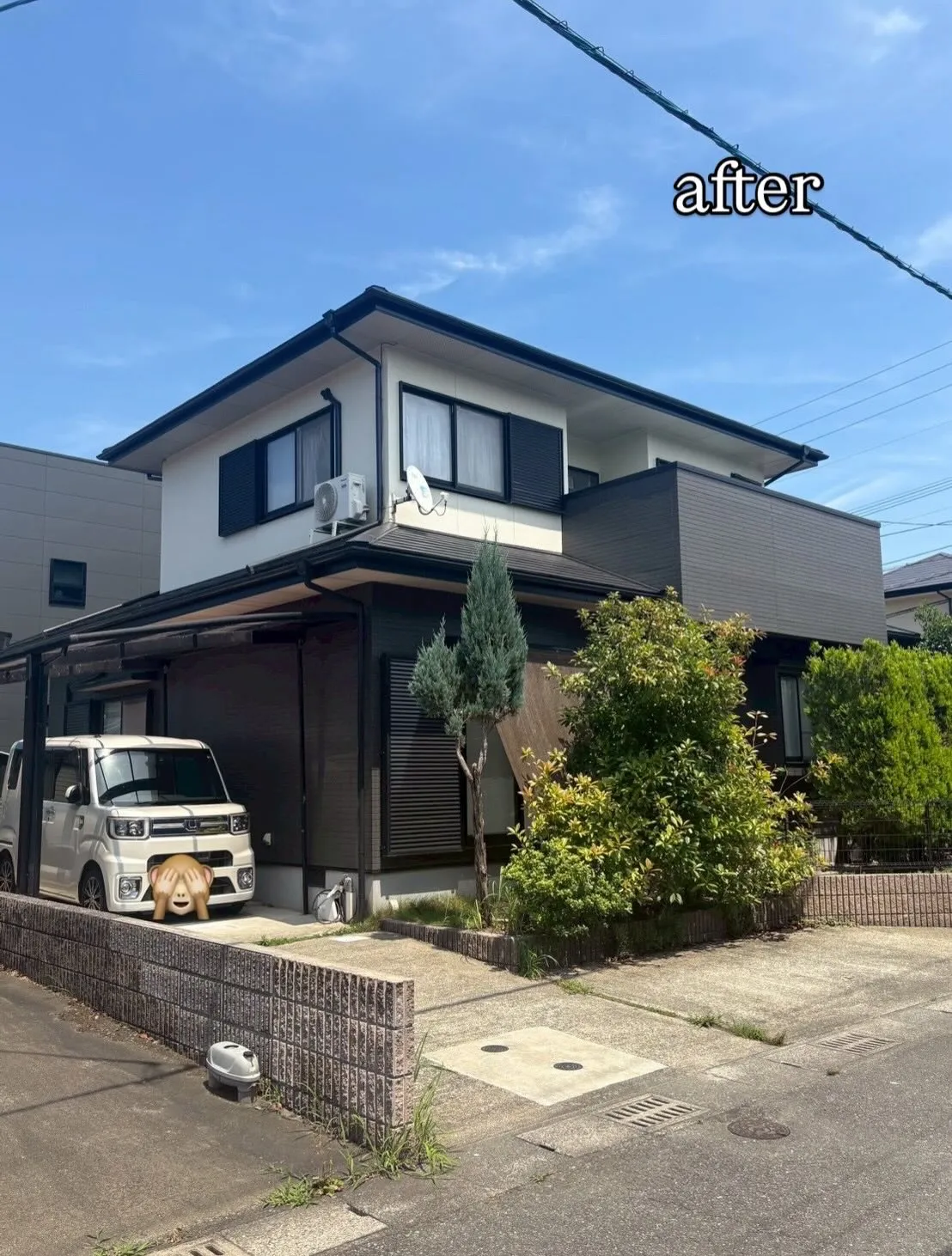 【須恵町 M様邸 外壁・屋根塗装工事】
