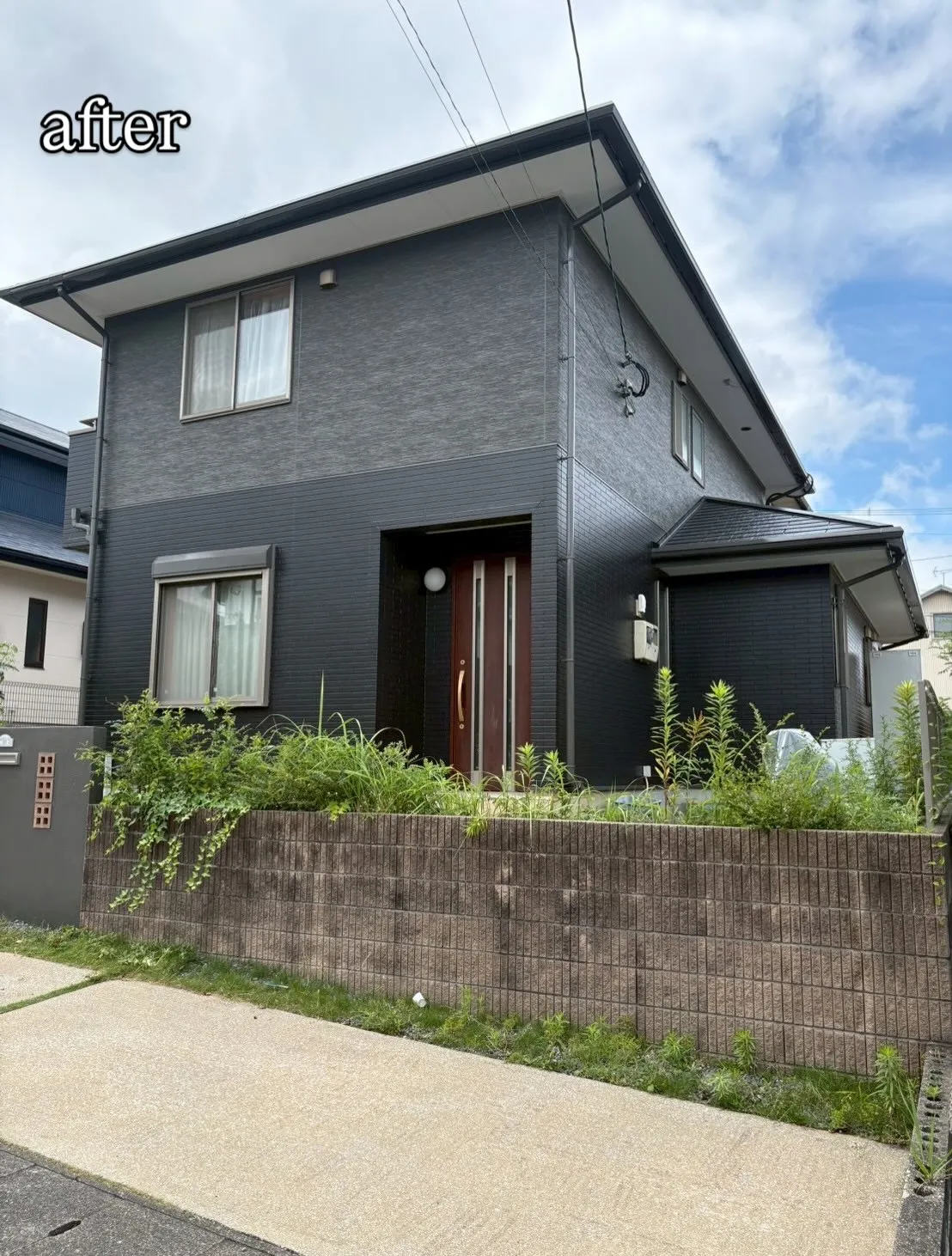 【宇美町K様邸屋根・外壁塗装工事】